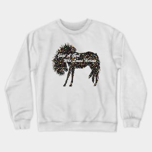 Just A Girl Who Loves horses Crewneck Sweatshirt